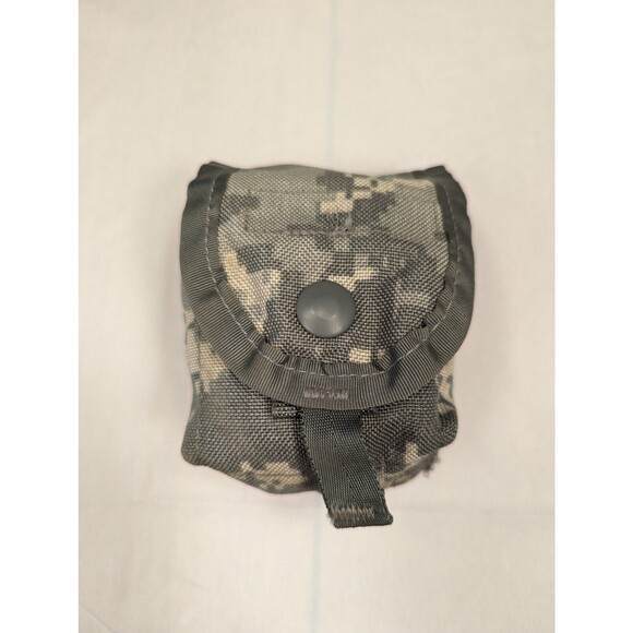 5 Military Hand Grenade Pouch, Army ACU Digital Camo MOLLE II Pouches VGC - Picture 3 of 11